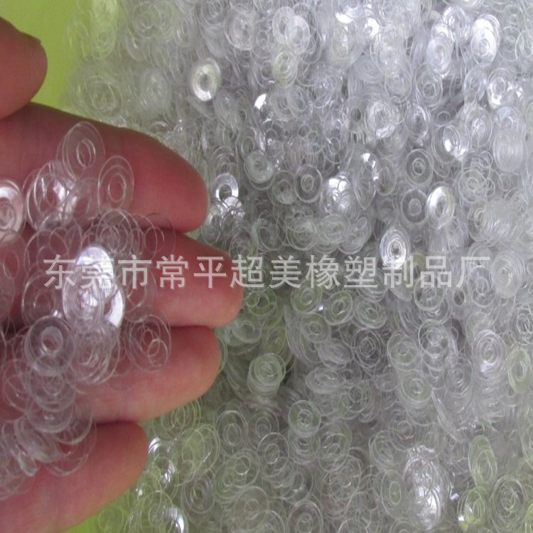 Manufacturer Supplies Transparent Pvc Gaskets, Pc Pe Screw Washers, Waterproof Sealing Plastic Washers, Transparent Spacers in Stock