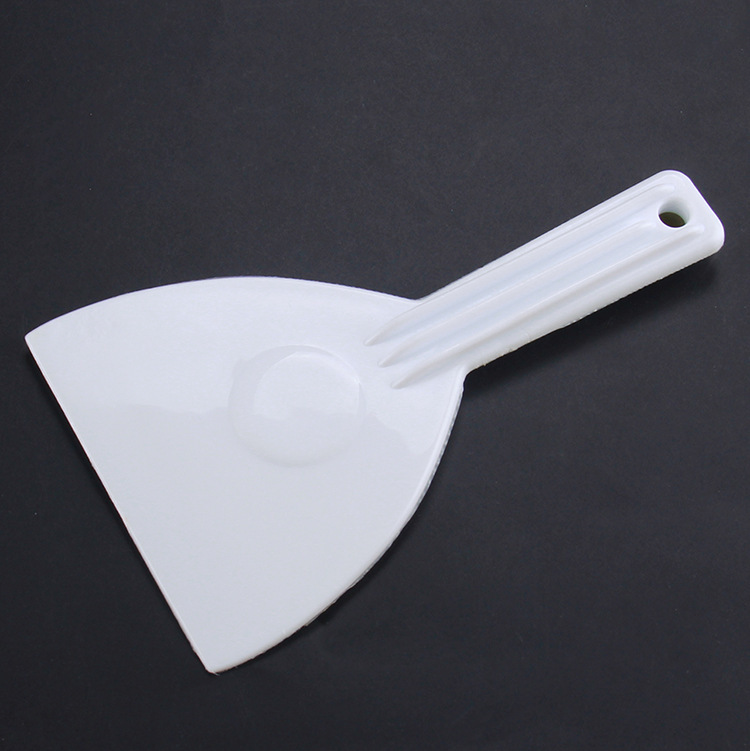 Plastic spatula baking shovel cutter cake scraper small cream scraper love house baking tools kitchen household
