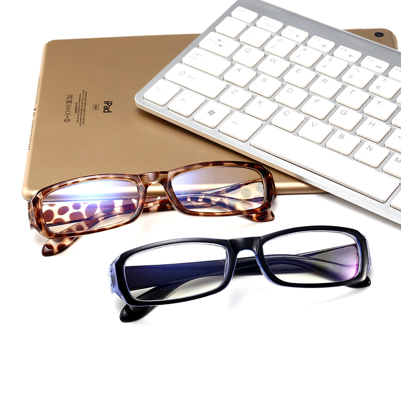 New Anti-Blue Light Versatile Computer Glasses Non-Prescription Men's Flat Mirror Women's Game Mobile Phone Goggles Flat Mirror Women's Retro