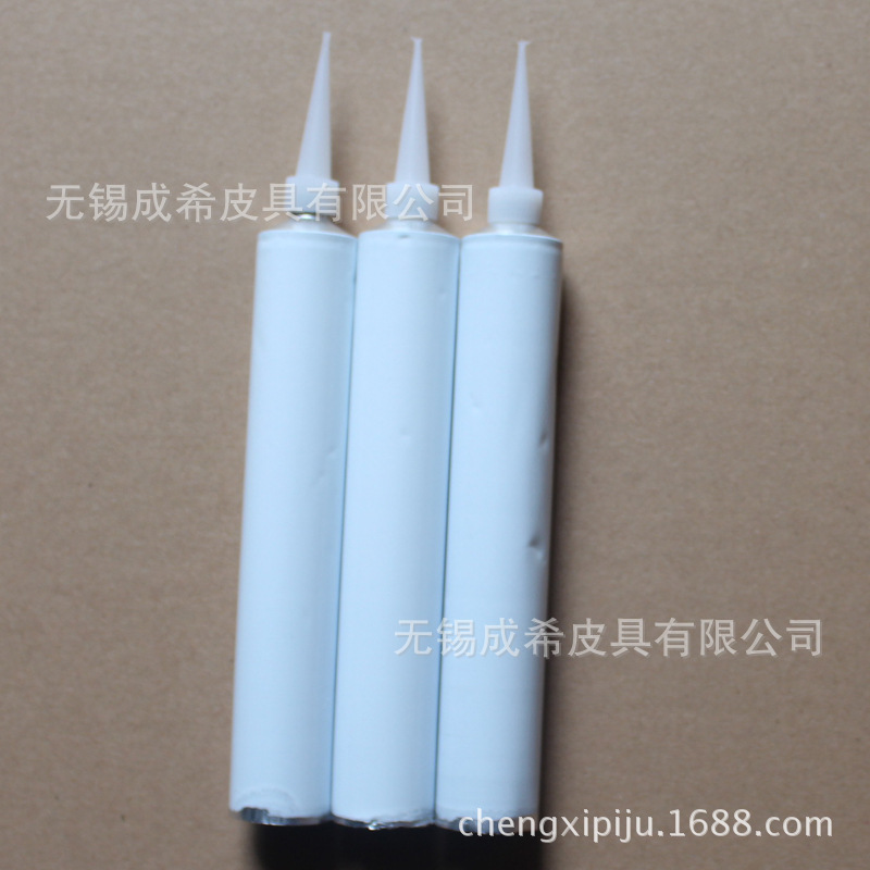 30ML toothpaste leather aluminum hose industrial glue aluminum tube can hold pigment shoe polish silicone manufacturer in stock supply