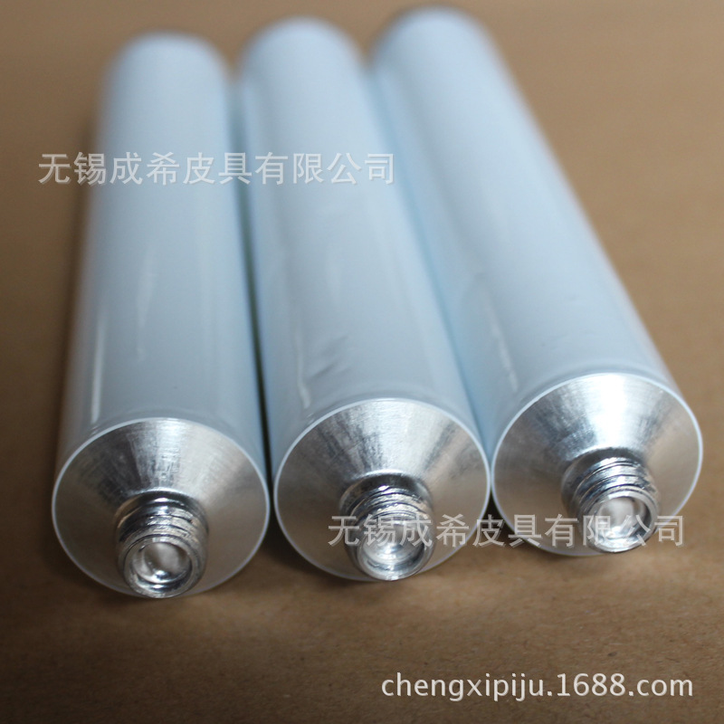30ML toothpaste leather aluminum hose industrial glue aluminum tube can hold pigment shoe polish silicone manufacturer in stock supply