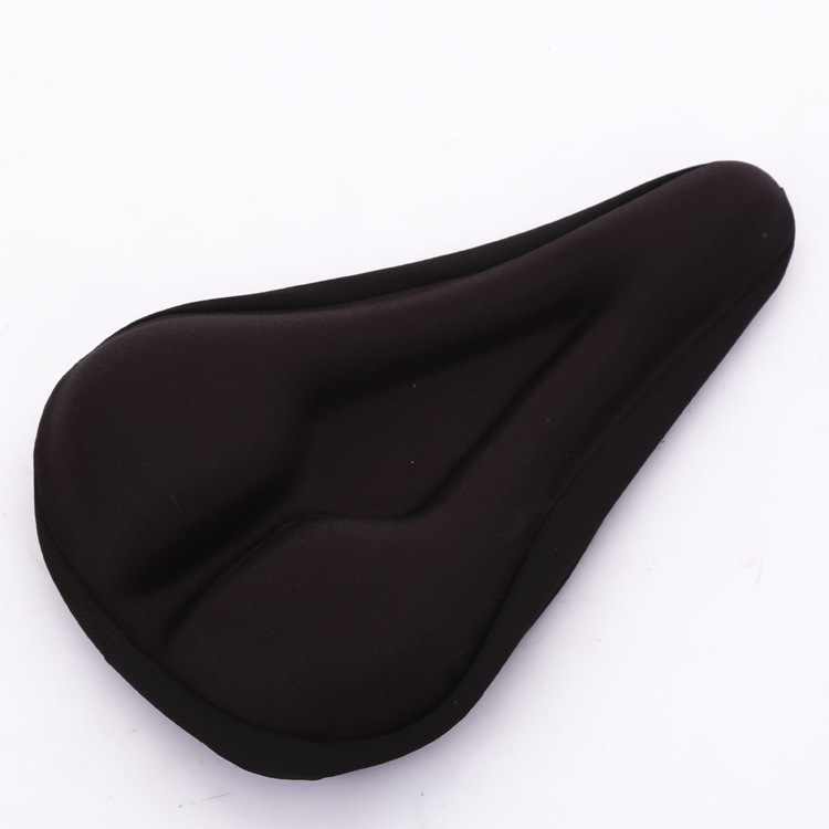 Comfortable Slow Rebound Comfortable 3D Silicone Cushion Mountain Bike Silicone Seat Cover Bicycle Cushion Cover Bicycle Equipment