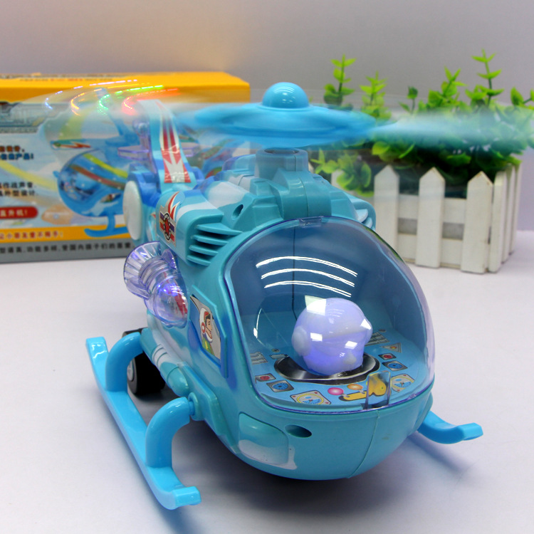 268 electric flash helicopter Universal Light Music 1-3-6 years old children's toy smart stall products wholesale