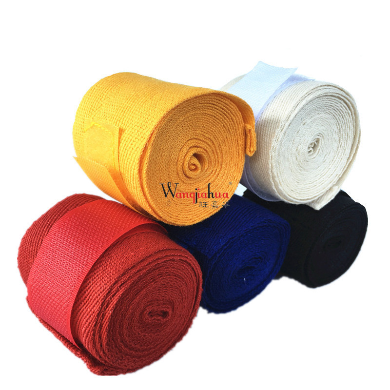 Cotton 2.5m boxing bandage hand strap fighting hand strap Thai boxing loose hand strap hand strap hand strap hand protector