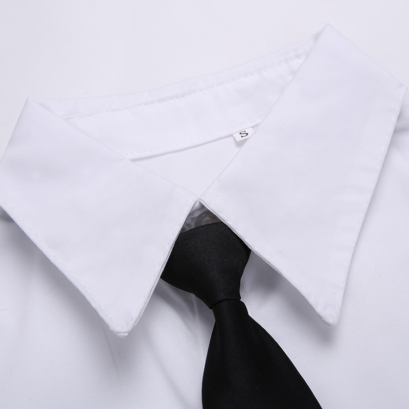 School Uniform Student JK Uniform Summer Korean Style Short Sleeve Shirt Suit College Style Sailor Suit Male High School Class Suit Korean