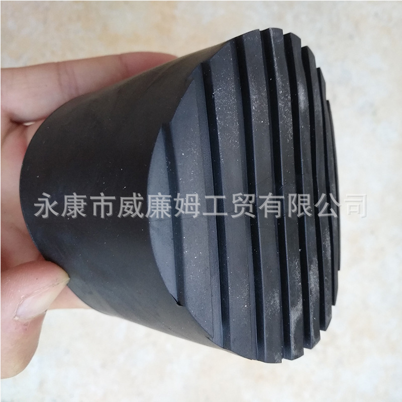 Wholesale telescopic ladder round foot cover multifunctional folding ladder fan-shaped foot cover non-slip foot pad EN131 ladder Universal