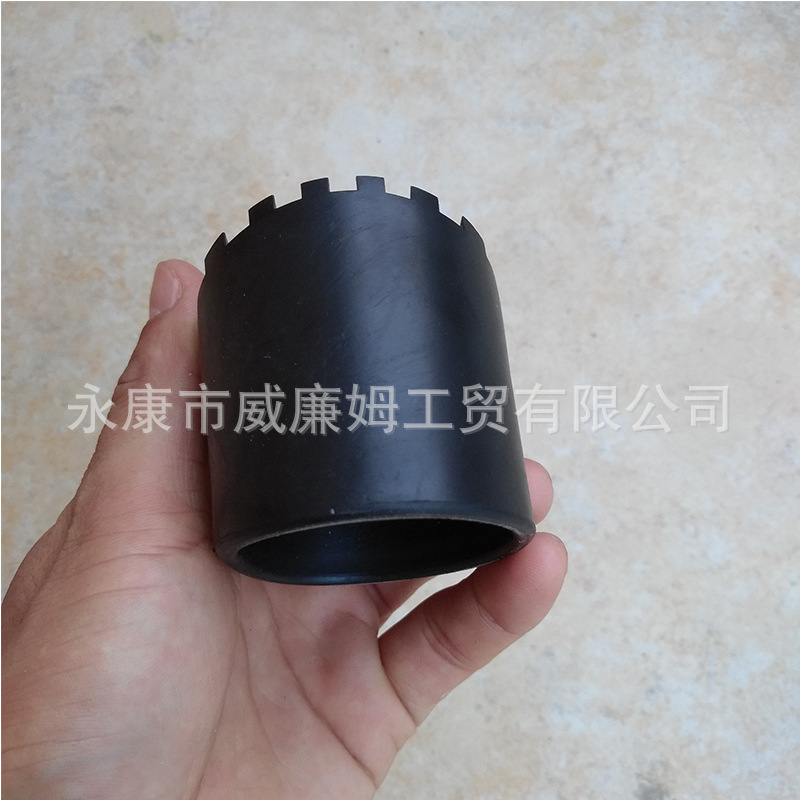 Wholesale telescopic ladder round foot cover multifunctional folding ladder fan-shaped foot cover non-slip foot pad EN131 ladder Universal