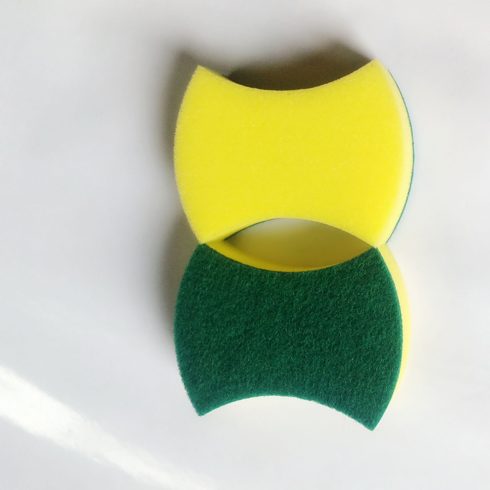 Can be processed to develop Daily Necessities Factory sponge waist 10.5*8*3 scouring pad sponge cloth dish towel