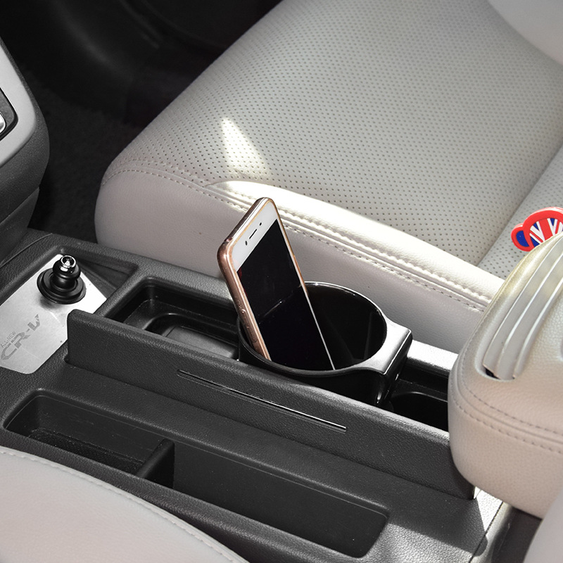 Car multi-function storage Cup mobile phone holder beverage rack trash can air outlet armrest box door side chair back use