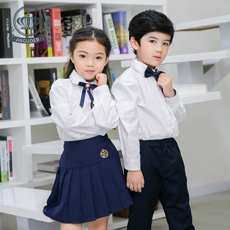 Kindergarten Uniforms, Spring & Fall Preppy Style Class Uniforms, Primary School Uniforms, Boys and Girls Shirts, Suits, Kidsren's Campus Clothing