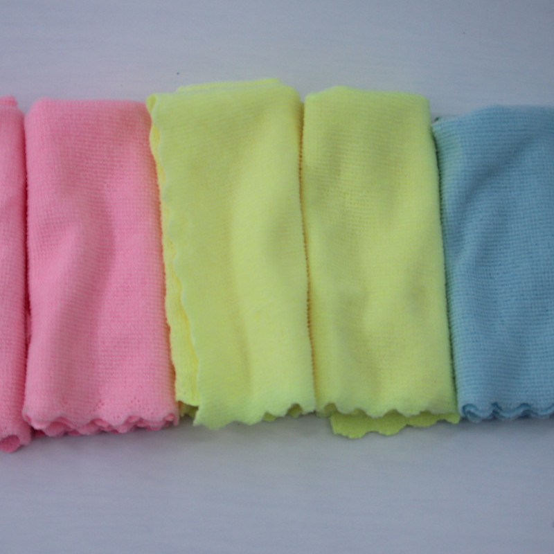 Factory sales advertising gifts bath funeral white towel logo weft woven fine fiber towel