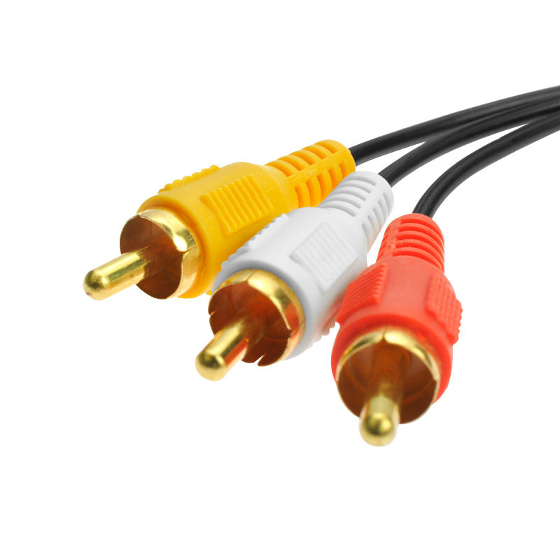 3.5mm to 3 Lotus lines 1.5 meters 3.5 to 3RCA audio and video lines 1 minute 3 Lotus lines audio and video AV lines