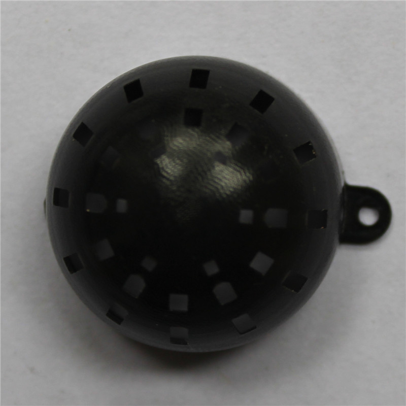 Plastic Bait Ball with Hook Clinker White Black Shrimp Pot Bait Cup Lobster Eel Luminous Bait Ball Fishing Gear