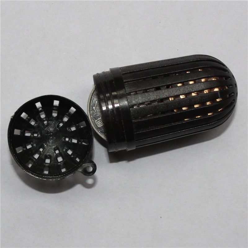 Plastic Bait Ball with Hook Clinker White Black Shrimp Pot Bait Cup Lobster Eel Luminous Bait Ball Fishing Gear