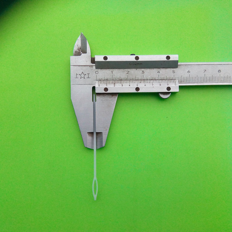 Factory pin safety inspection plastic needle, children's big eye hand sewing needle, DRY beaded plastic needle