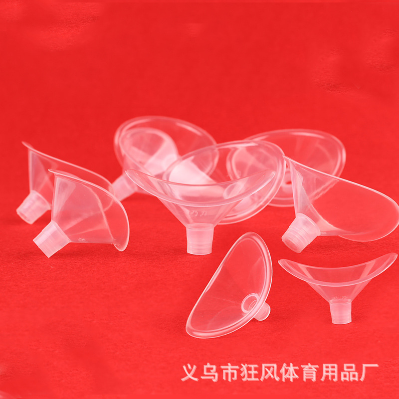 Мундштук для измерения легочной емкости, полностью прозрачный, одноразовый