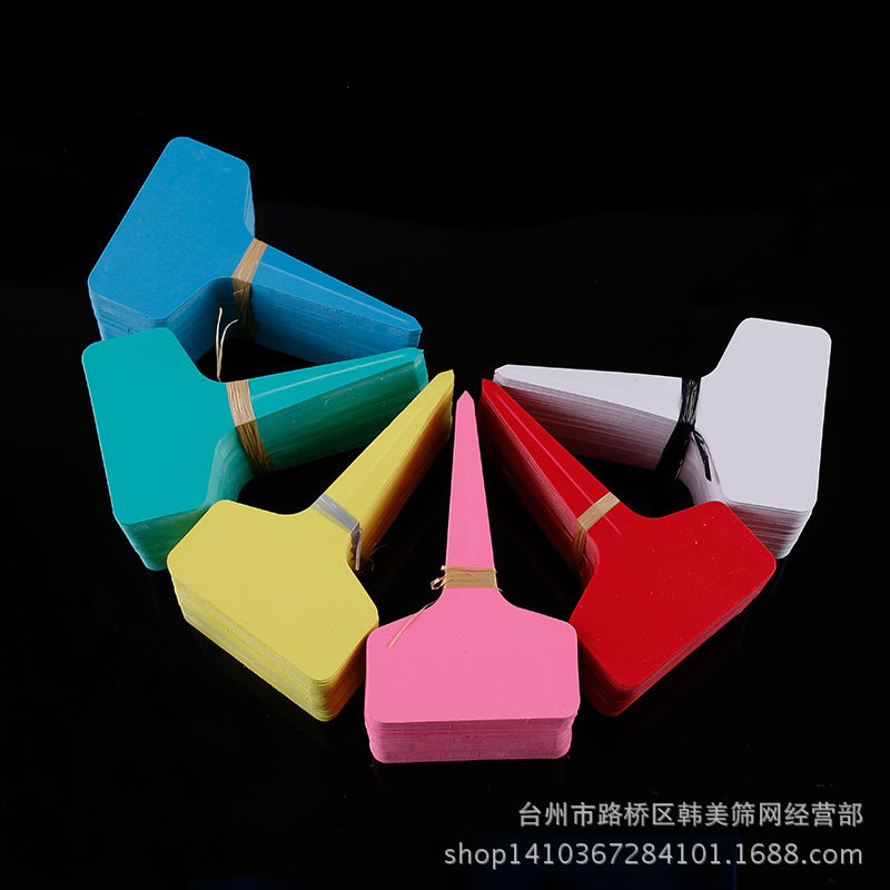 Printable Gardening Labels Plastic Ground Plant Labels/Three-Dimensional Labels/Flower Labels/T Type