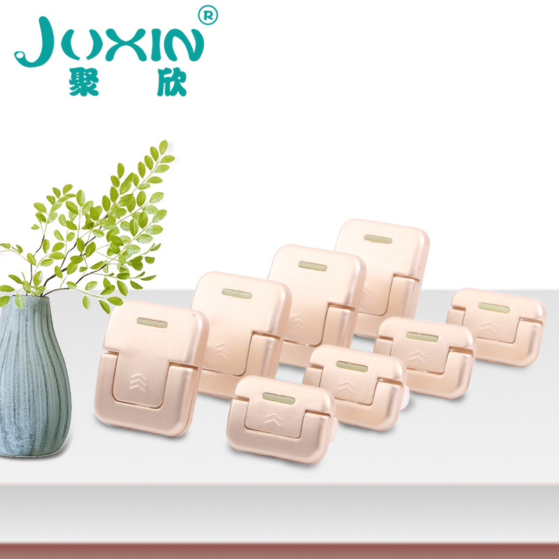 Gold luminous anti-electric shock safety socket seat protective cover safety socket protective cover children two, three plugs, two holes