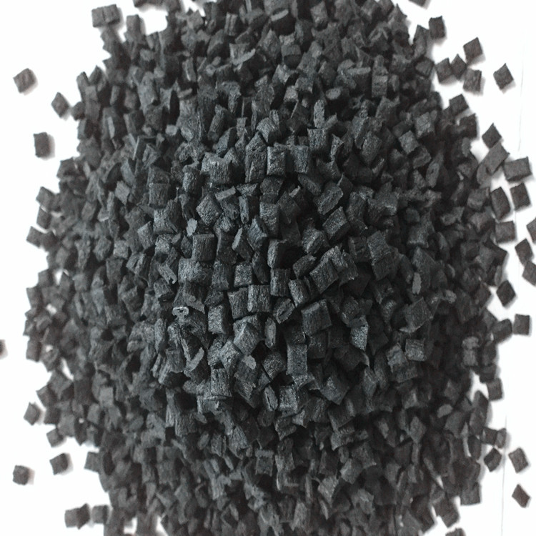 Черные армированные гранулы ППО, огнестойкие, устойчивые к гидролизу, переработанные пластиковые гранулы, долгосрочное наличие, льготная поставка