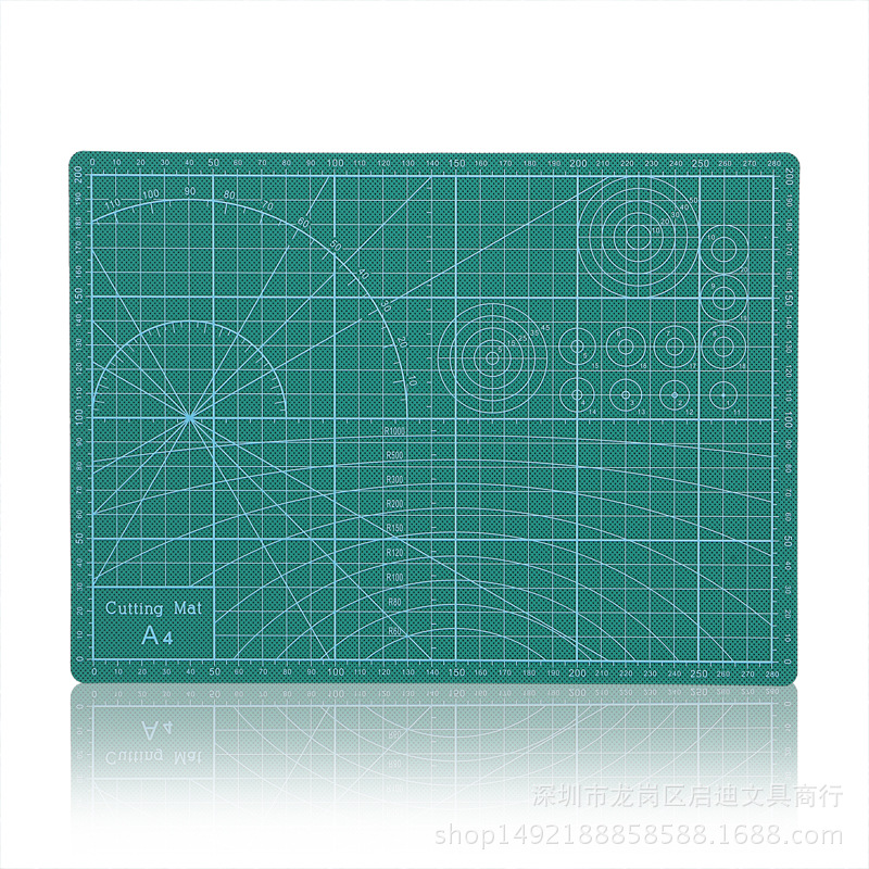 A4 Cutting Board Cutting Pad Cutting Pad Handmade Pad Double-Sided Stereotype Two-Color Black Mat Cross-Border Spot