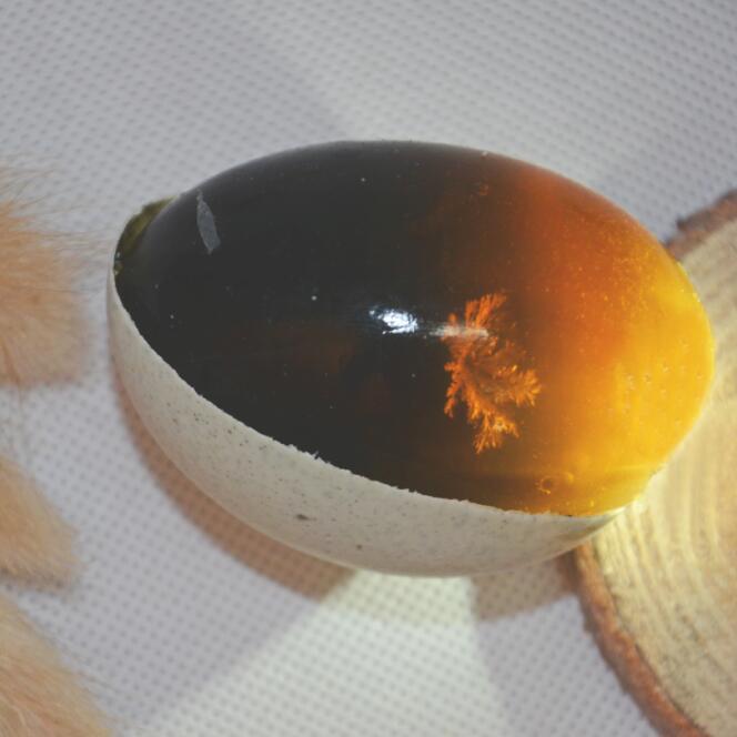 Lianchao brand Guangxi Beibuwan mangrove sea duck egg heart pine egg sea duck preserved egg big egg factory direct sales