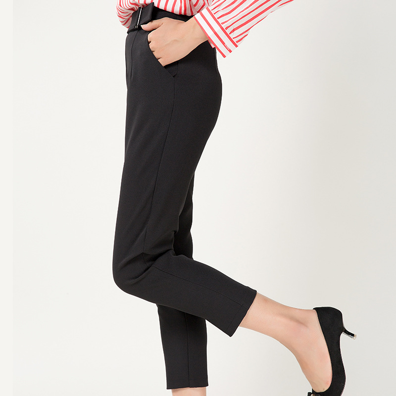 Woven Women's Clothing Processing Factory Small Batch Oem Women's Casual Pants