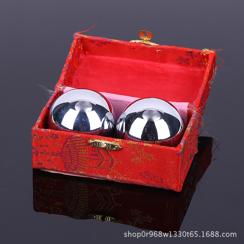 Fitness steel ball solid ball Baoding iron ball fitness ball hand ball Taiji Health ball fitness steel ball