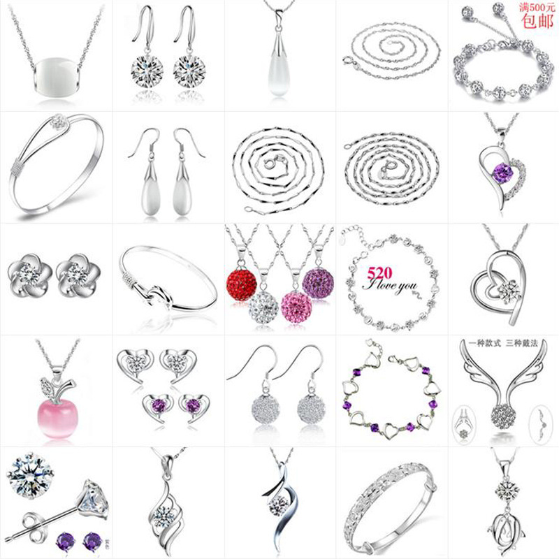 Custom Order 925 Sterling Silver Earrings Jewelry Ring Jewelry Tmall Supply Jewelry Necklace Jewelry Set