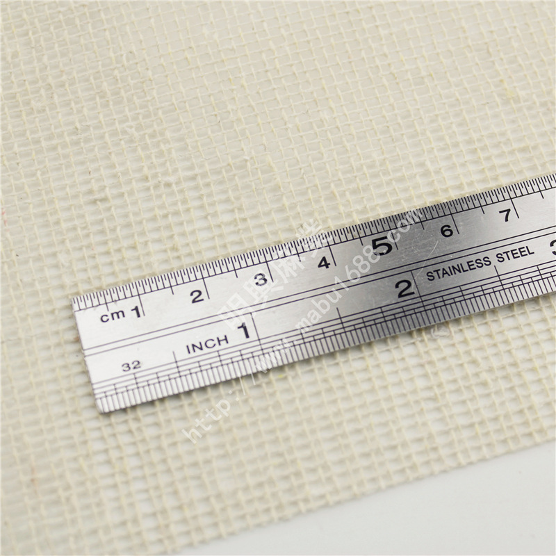 Ancient building restoration project decoration linen yarn shoe material lining Ramie mesh ancient piano bag double buckle paint wrapped soft linen