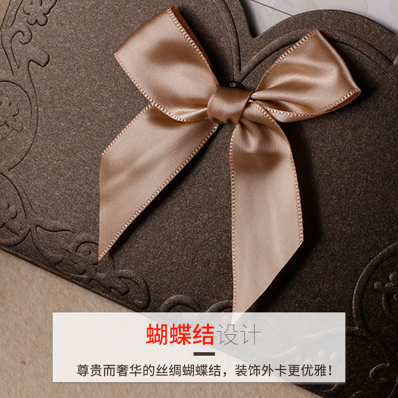 Creative Business Wedding Invitations Opening Invitations Personalized Invitations Wedding Greeting Cards Manufacturers Wholesale Romantic