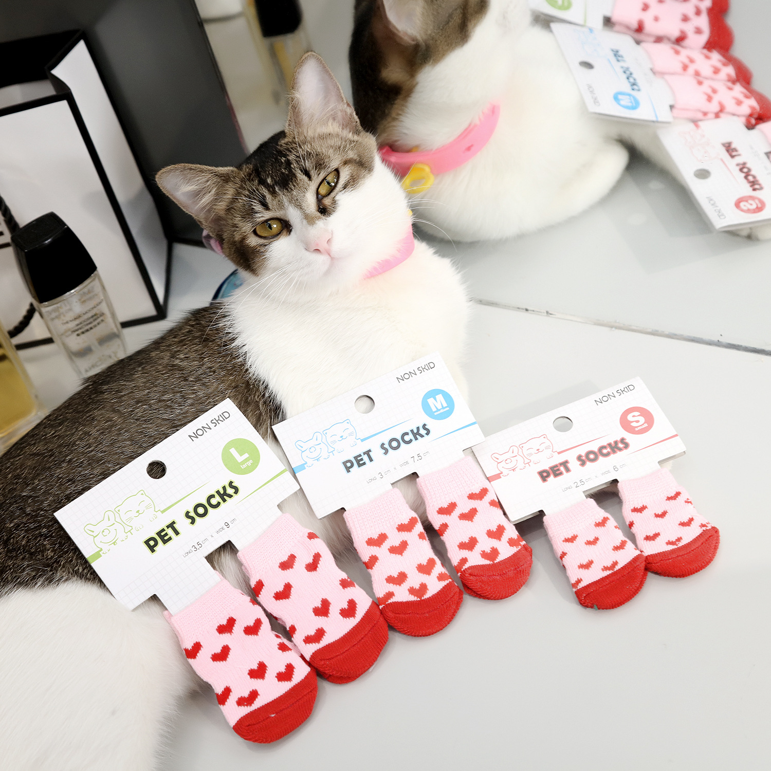 Cross-Border Pet Socks, Cat Socks, Puppy Socks, Pet Supplies, Shoes and Socks Manufacturers, Spot Wholesale, Dropshipping