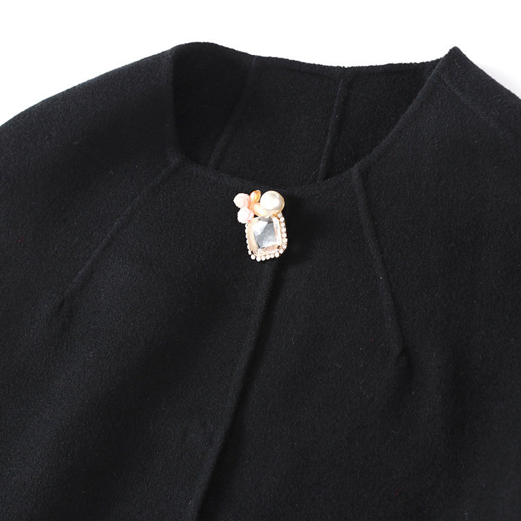 广州厂家批发番禺手工双面呢双面羊绒大衣呢大衣批量加工制定