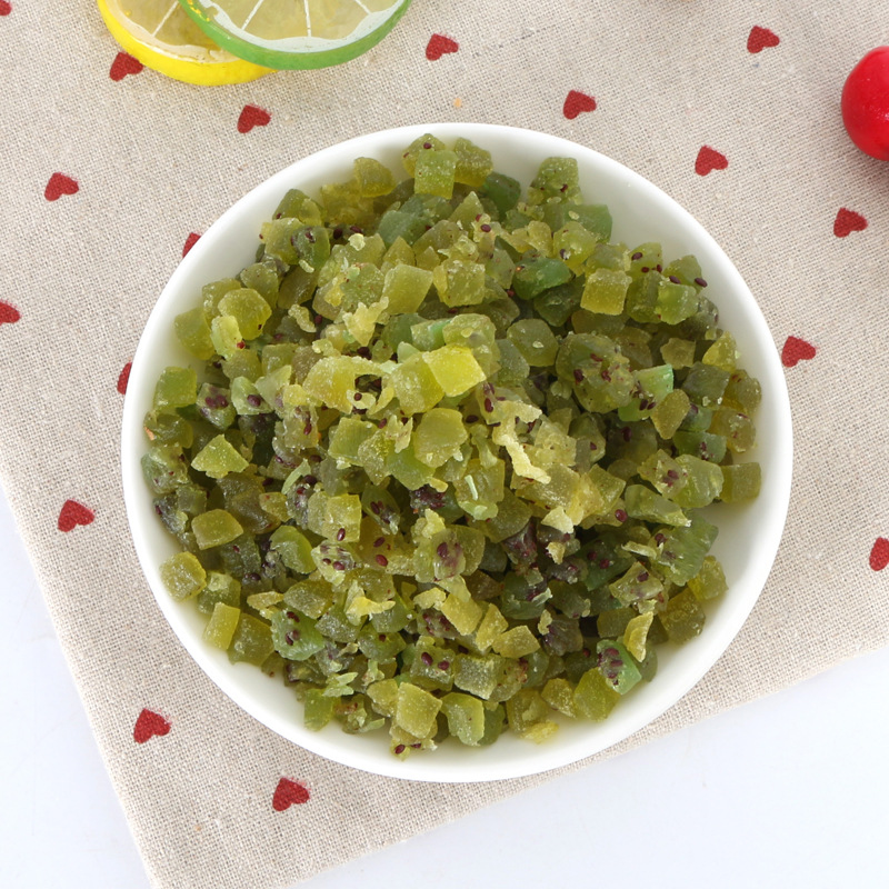 Kiwi fruit dried kiwi fruit diced kiwi fruit baking pastry casual snack Fruit Tea raw materials baking raw materials