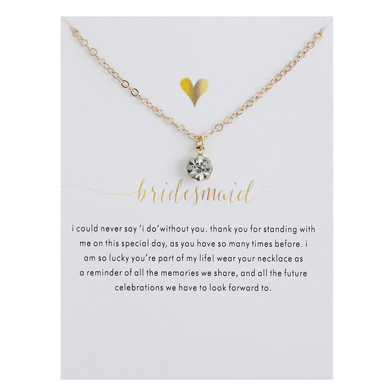 Экспорт в Европу и Америку Aliexpress Wish новый алмазный сплав свадебный памятный кулон ожерелье ювелирные изделия оптом