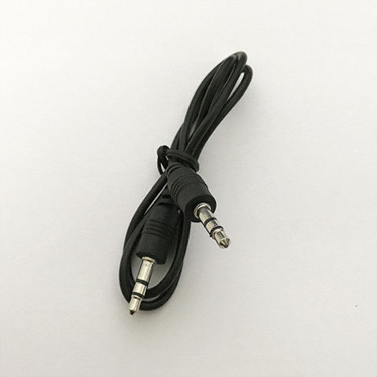 3.5 audio recording line 3.5 audio line male to male aux audio line car Bluetooth audio double sound line wholesale