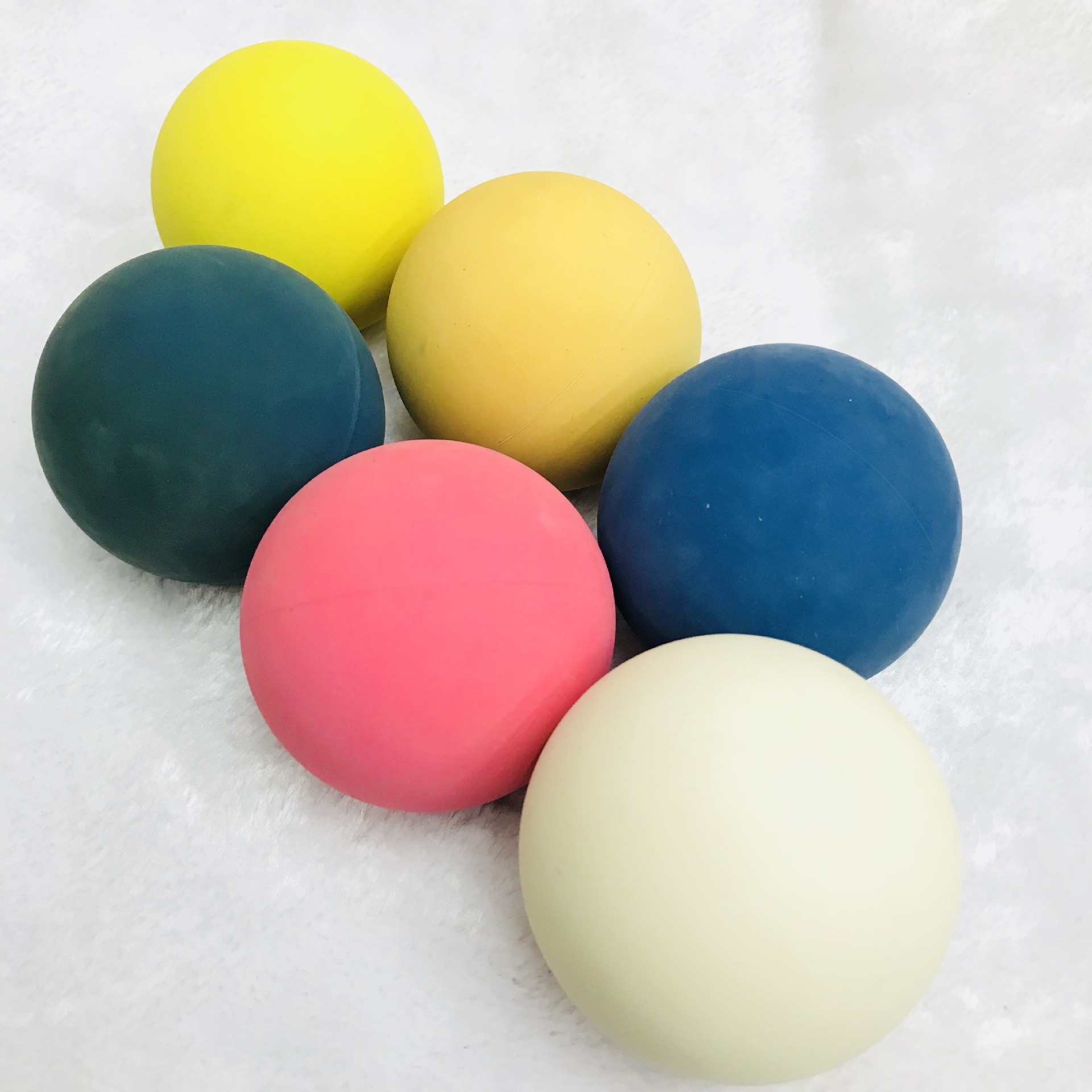 Прямые продажи с завода, мяч для сквоша 6см, резиновый, матовый, полый, эластичный, отскок