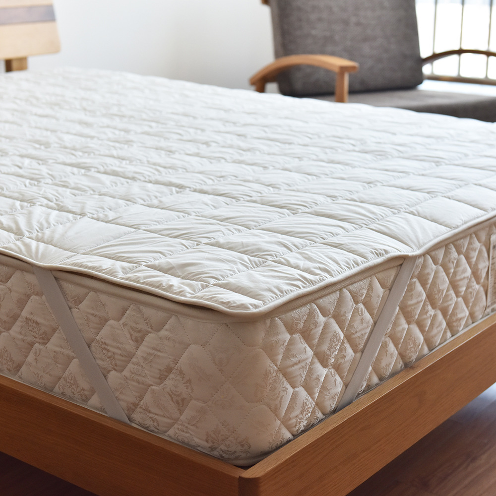 Liangpin wool bed mattress bed pad wool filling