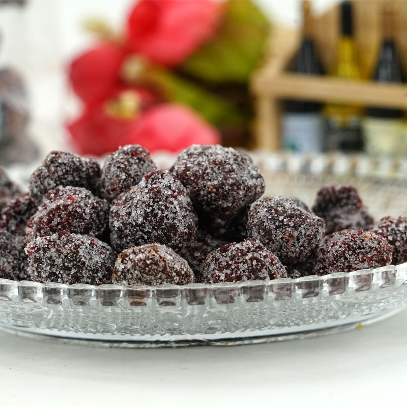 Hualiheng rock sugar waxberry 180g preserved preserved waxberry dried plum preserved leisure snacks large quantity wholesale