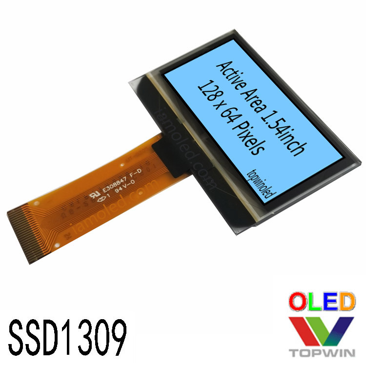 Tuowei 1.54-inch yellow oled screen UG-2864KSYMG01 new 12864 yellow 1309 yellow