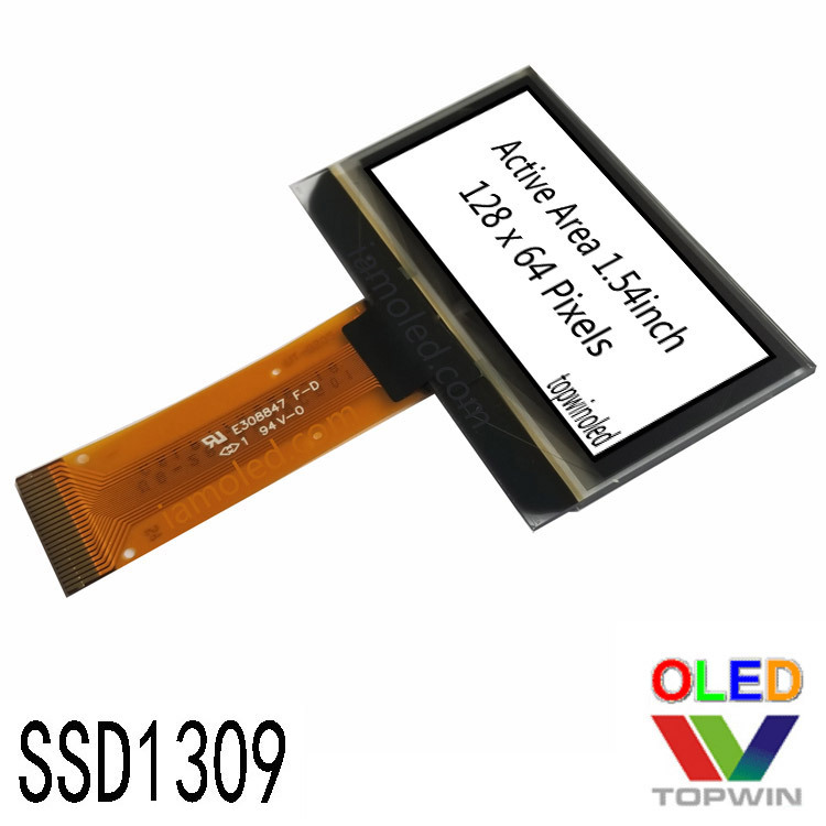 Tuowei 1.54-inch yellow oled screen UG-2864KSYMG01 new 12864 yellow 1309 yellow