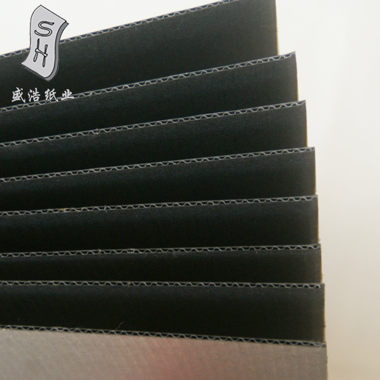 Черная коробка для подарков, упаковка для игрушек, косметическая коробка из гофрированной бумаги