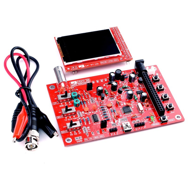 DSO138 oscilloscope production kit, e-learning kit, open source STM32 digital oscilloscope