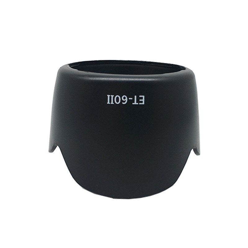 ET-60 Lotus-type hood for Canon 1200D camera 55-250mm f/4-5.6 IS Lens