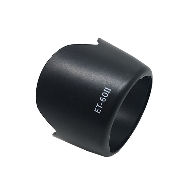 ET-60 Lotus-type hood for Canon 1200D camera 55-250mm f/4-5.6 IS Lens