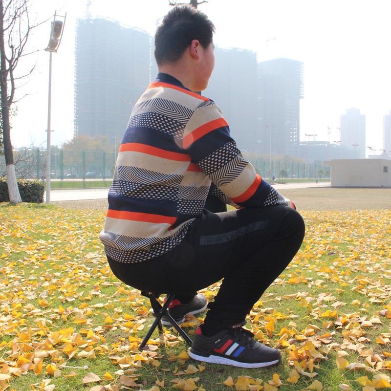 Cross-border Explosions Outdoor Folding Chair Small Stool Portable Fishing Beach Chair Mazar Folding Stool Explosions AT6733