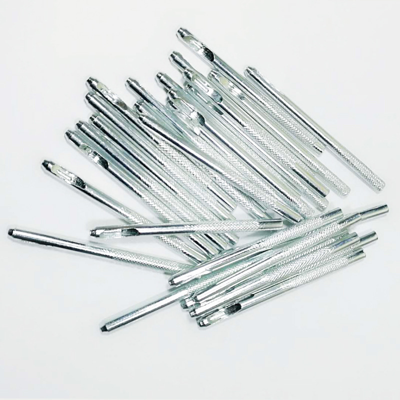 Factory Direct Sales German Style Electroplated Bright Round Hole Belt Punch Belt 3.5mm Punch DIY