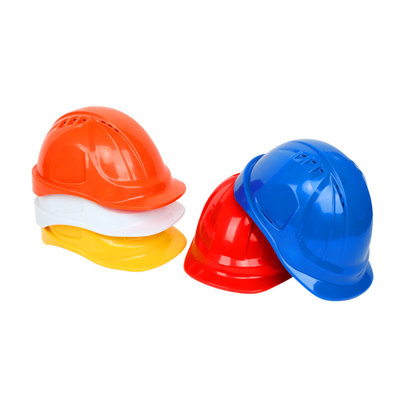 Mingdun high-strength thickened ABS safety helmet construction site construction safety labor protection helmet printable