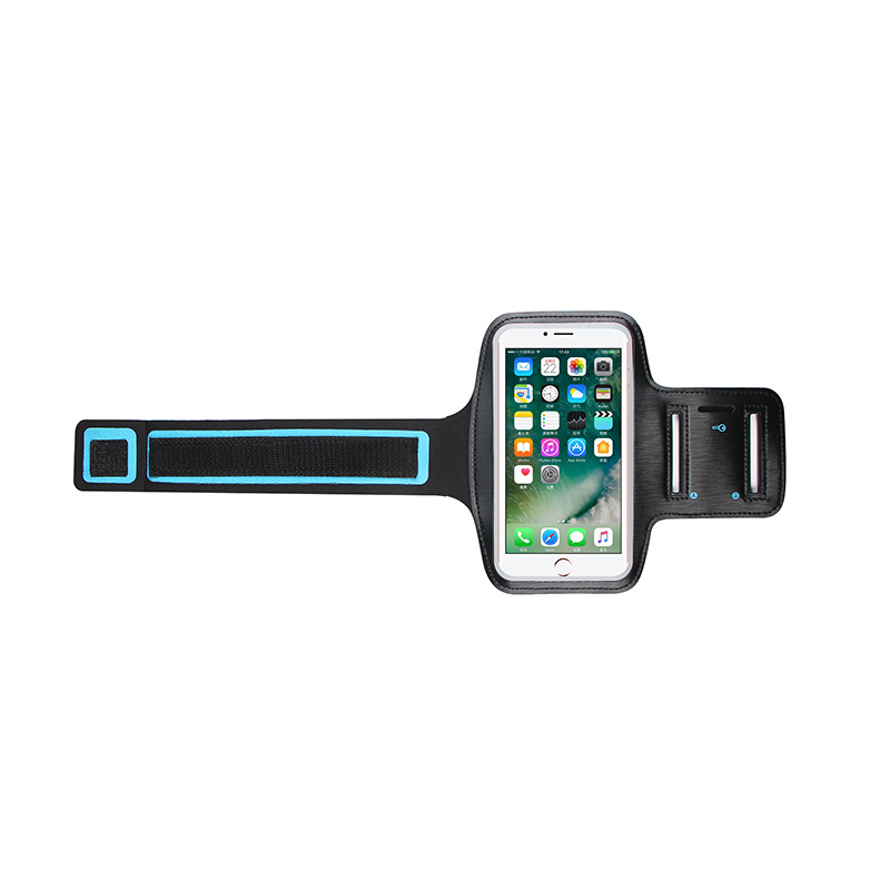 New Mobile Phone Arm Bag Outdoor Sports Running Mobile Phone Armband Apple Mobile Phone Armband Non-Silk Screen Armband in Stock