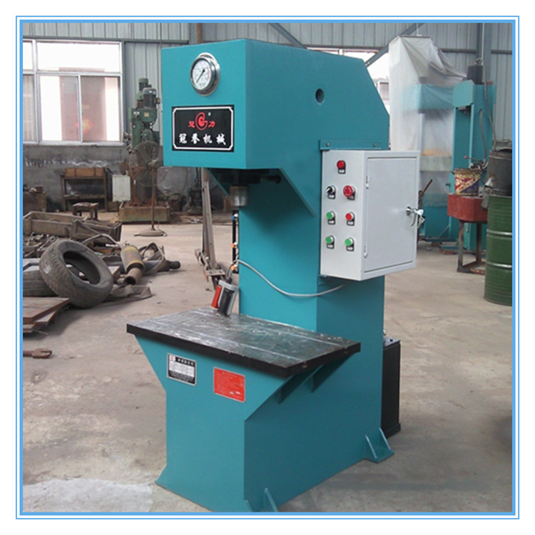Single arm hydraulic press manufacturer 20 tons 30 tons 40 tons single column press C- type press assembly leveling hydraulic press