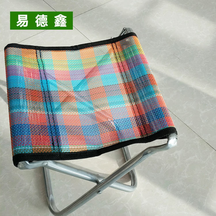 Manufacturer's Ready-Made Fishing Mazar Outdoor Backrest Folding Stool Furniture Daily Necessities Department Store Outdoor Stool for the Elderly